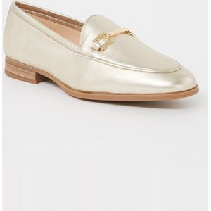 Unisa Dalcy loafer met metallic finish