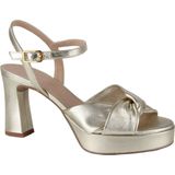 Unisa Onoa sandalette van leer met metallic finish