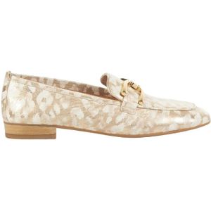 Unisa Baxter - Dames Mocassins - Leer - Metallic - Print