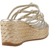 Unisa - Kolber - Muiltjes - Platino - Leer - Sleehak