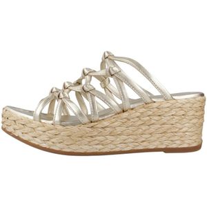 Unisa - Kolber - Muiltjes - Platino - Leer - Sleehak