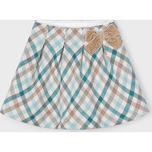 Mayoral - Meisjes Rok - Groen - Plooirok - Rits Aan Zijkant