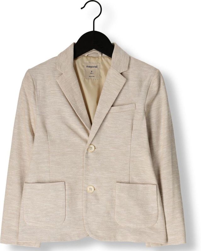 Mayoral - Zomer Blazer - Zand - Linnen