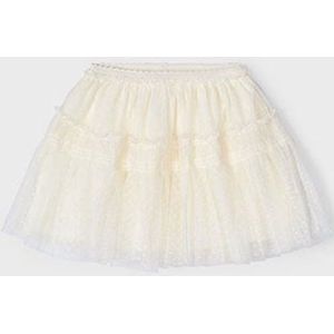 Mayoral - Plumeti Tulle Rok - Plissé - Roze - Polyester