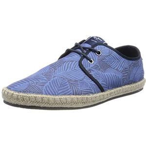 Pepe Jeans Heren Toeristische Tropic Oxford, Oceaan, 46 EU
