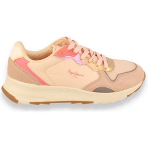 Pepe Jeans Dames Joy Star Soft Sneaker, Mauve Roze, 37 EU