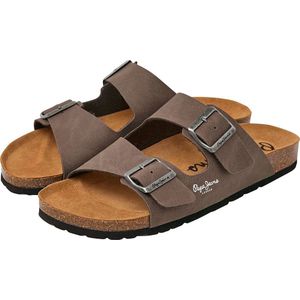 Pantoletten Pepe Jeans Bio M Double Chicago PMS90110 Braun