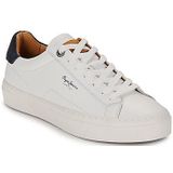 Pepe Jeans Yogi Original Sneaker voor heren, Wit, 46 EU