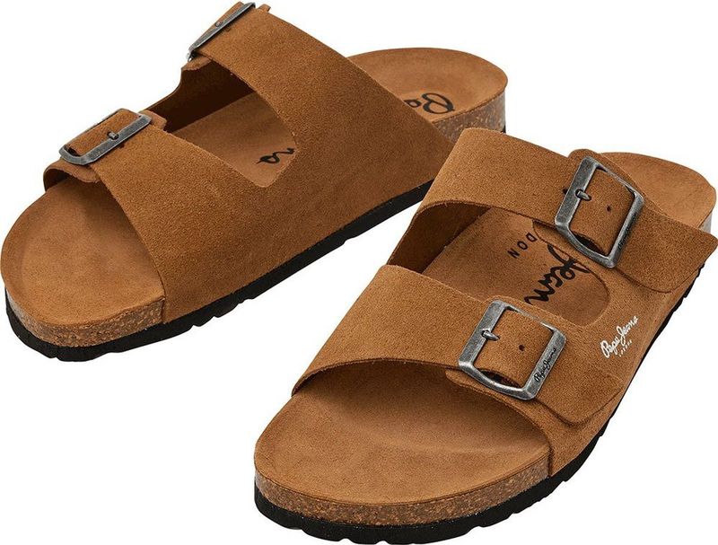 Pepe Jeans - Bio Suede - Sandalen - Bruin