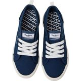 PEPE JEANS - Brady Basic - Sneakers - Marineblauw - Katoen