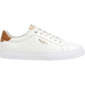 Pepe Jeans Dames Kenton Max W Sneaker, Kleur: wit, 40 EU