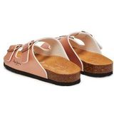 Pepe Jeans - Oban Claic - Sandalen - Plat - Kleur: Zwart - Materiaal: PVC