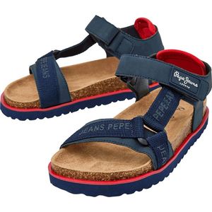 Pepe Jeans - PBS90057 - Sandalen - Marineblauw - Synthetisch - Casual