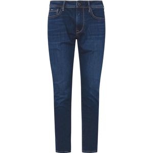 Pepe Jeans - PM206326WN9 - Jean Stanley - Marineblauw - Katoen - Denim