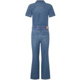 Pepe Jeans - PL230458 - Overall - Blauw - Katoen - Denim - Korte Mouwen - Duurzaam