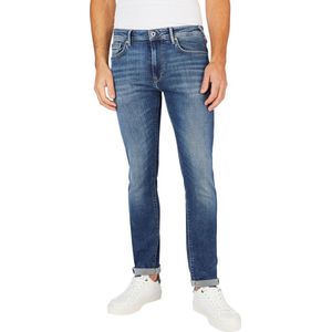 Pepe Jeans - Stanley - Spijkerbroek - Blauw - Katoen