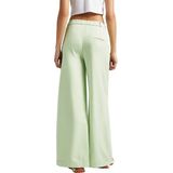 Pepe Jeans - Palazzo Broek - Groen - Lyocell - Casual