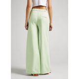 Pepe Jeans - Palazzo Broek - Groen - Lyocell - Casual