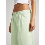 Pepe Jeans - Palazzo Broek - Groen - Lyocell - Casual
