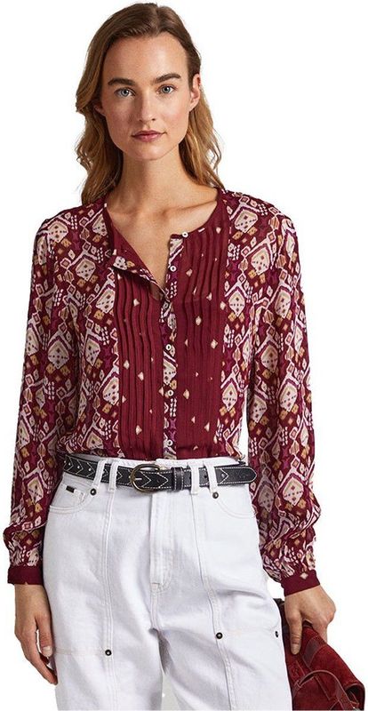 Pepe Jeans - Gazzi - Overhemd - Lange Mouwen - 100% Viscose