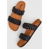 Pepe Jeans - PLS90643 Oban - Sandalen - Zwart - Plat - Casual - Gerecycled Polyester