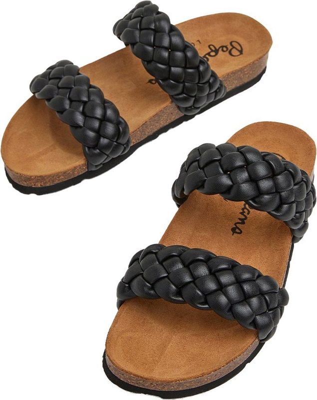 Pepe Jeans - PLS90643 Oban - Sandalen - Zwart - Plat - Casual - Gerecycled Polyester