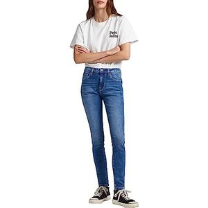 Pepe Jeans Regent Jeans Met Hoge Taille Blauw Vrouw