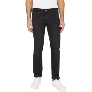Pepe Jeans Heren Jeans Broeken HATCH slim Fit Zwart Volwassenen