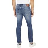 Pepe Jeans Heren Jeans Broeken FINSBURY skinny Fit Blauw Volwassenen
