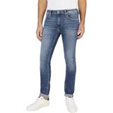 Pepe Jeans Heren Jeans Broeken FINSBURY skinny Fit Blauw Volwassenen