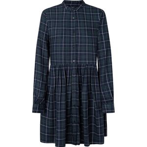 Pepe Jeans - PL953402 - Jurk - Marineblauw - Viscose - Lange Mouwen