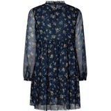 Pepe Jeans - PL953394 - Jurk - Marineblauw - Polyester - Lange Mouwen