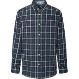 Pepe Jeans - PM308202 - Groen Shirt - Lange Mouwen - Casual - Katoen - Duurzaam