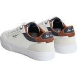 PEPE JEANS - Sportschoenen - Marineblauw - Leer - Casual - Vetersluiting