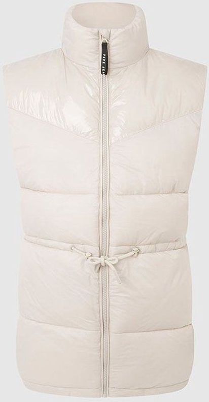 Pepe Jeansvoor vrouwen. PL402317 Vest Sarah beige (L), Casual, Nylon, Mouwloos / spaghettibandjes