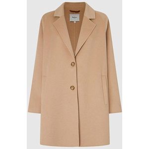 Pepe Jeans - PL402308 - Jas - Beige - Wolmix - Casual