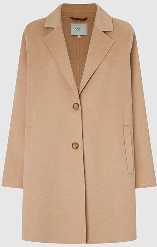 Pepe Jeans - PL402308 - Jas - Beige - Wolmix - Casual