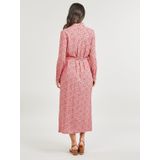 Pepe Jeans - Shirtjurk - Roze - Viscose - Knoopsluiting - Verstelbare Riem