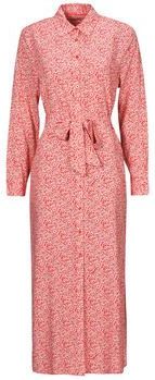 Pepe Jeans - Shirtjurk - Roze - Viscose - Knoopsluiting - Verstelbare Riem