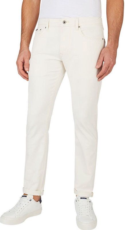 Pepe Jeans - PM207390WI5 - Jeans - Gebroken Wit - Taps Toelopend