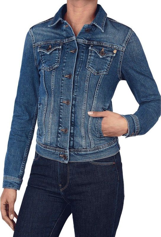 Pepe jeans  THRIFT  jassen  dames Blauw