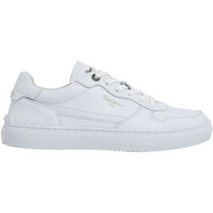 Pepe Jeans Heren Camden klasse M Sneaker, wit (wit), 9 UK, Wit, 43 EU