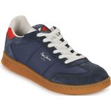 Pepe Jeans Heren speler Combi M Sneaker, blauw (Union Blue), 10 UK, Blue Union Blauw, 10 UK