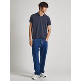PEPE JEANS - New Oliver Gd - Poloshirt - Blauw - Katoen
