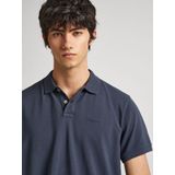 PEPE JEANS - New Oliver Gd - Poloshirt - Blauw - Katoen