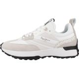 Pepe Jeans - PLS60005 Lucky Print - Sneakers - Wit - Leer - Casual