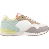 Pepe Jeans London - Urban W - Sneakers - Oranje Sherbert - Materiaalcombinatie