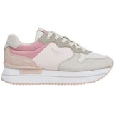 Sneakers Rusper Jelly PEPE JEANS. Leer materiaal. Maten 41. Roze kleur