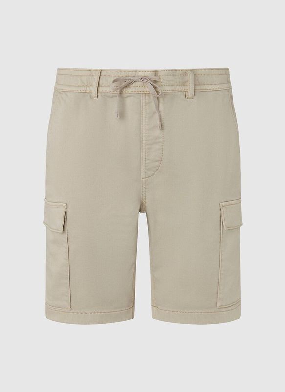 Pepe Jeansvoor mannen. PM801077 Beige Cargo Korte Broek (31), Casual, Katoen
