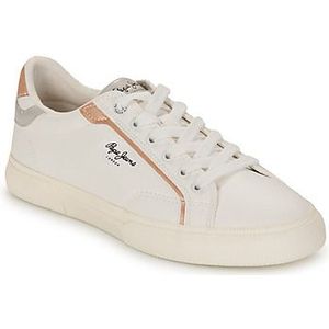 Sneakers Kenton Mix PEPE JEANS. Polyurethaan materiaal. Maten 40. Wit kleur